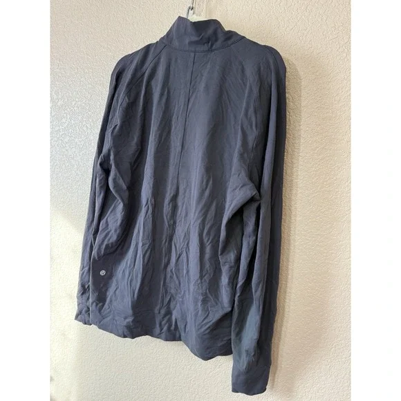 Lululemon Jacket Size XL Gray Full Zip Stretch - Picture 7 of 10
